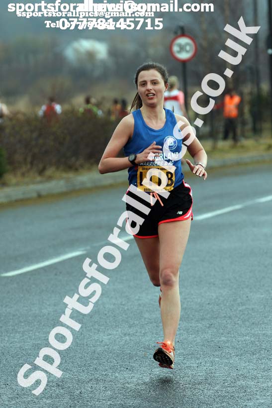 Senior womens Good Friday Elswick Harriers Relay, Newburn, Newcastle. Photo: David T. Hewitson/Sports for All Pics